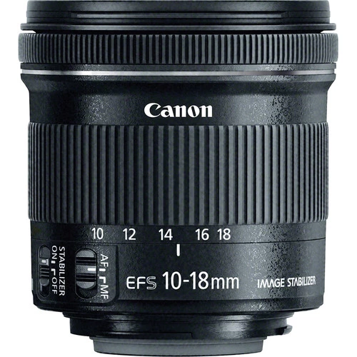 Canon EF-S 10-18mm f4.5-5.6 IS STM Lens